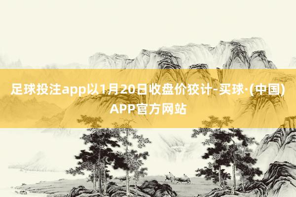 足球投注app以1月20日收盘价狡计-买球·(中国)APP官方网站