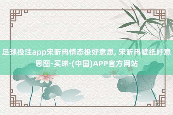 足球投注app宋昕冉情态极好意思, 宋昕冉壁纸好意思图-买球·(中国)APP官方网站