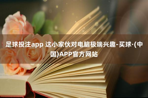 足球投注app 这小家伙对电脑极端兴趣-买球·(中国)APP官方网站
