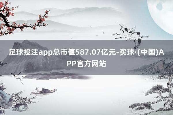 足球投注app总市值587.07亿元-买球·(中国)APP官方网站