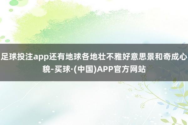 足球投注app还有地球各地壮不雅好意思景和奇成心貌-买球·(中国)APP官方网站