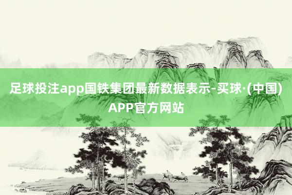 足球投注app国铁集团最新数据表示-买球·(中国)APP官方网站