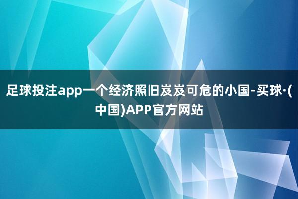 足球投注app一个经济照旧岌岌可危的小国-买球·(中国)APP官方网站